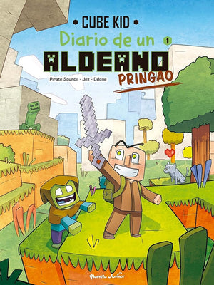 Minecraft. Diario de un aldeano pringao. Cómic 1: Un nuevo guerrero