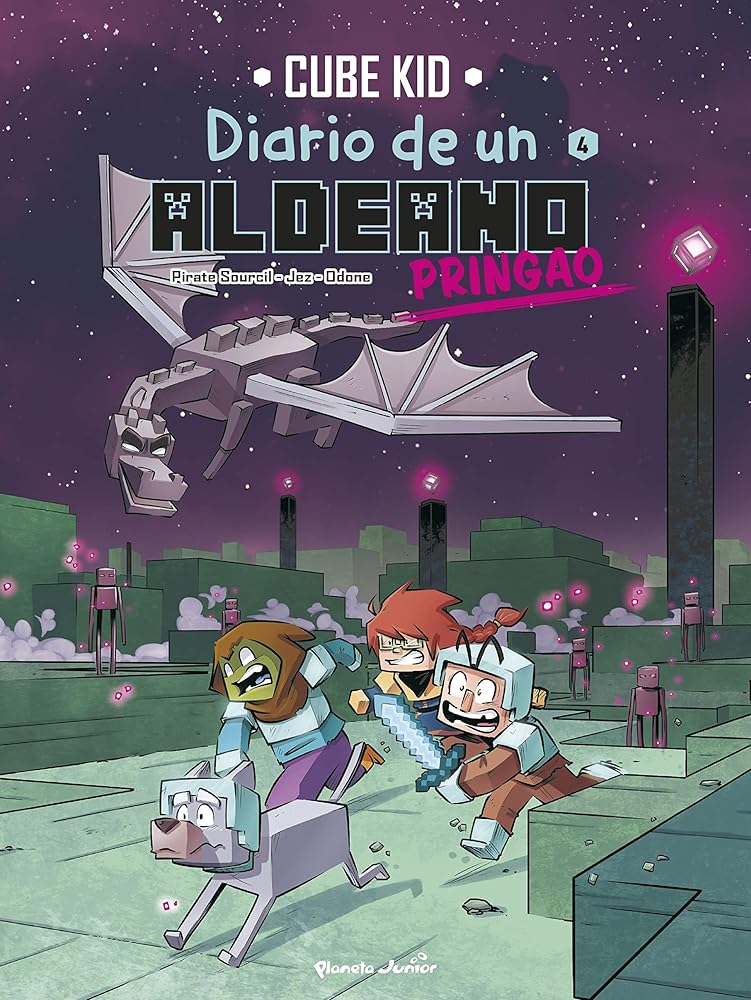 Minecraft. Diario de un aldeano pringao. Cómic 4: Bienvenidos al End cover image