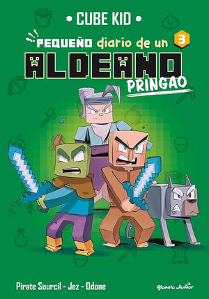 Minecraft. Pequeño diario de un aldeano pringao 3: Narrativa