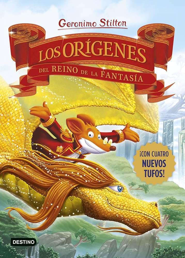 Los orígenes del Reino de la Fantasía: ¡Libro con olores! (Geronimo Stilton) cover image