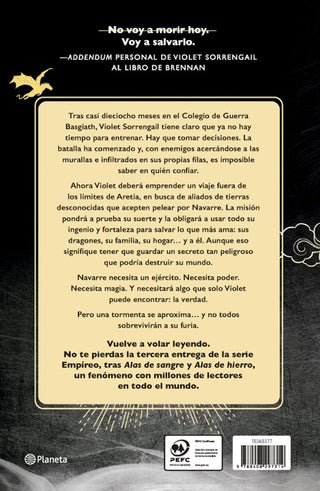 Alas de ónix (Empíreo 3) Edición limitada con cantos tintados