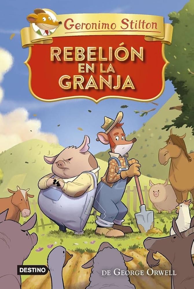 Rebelión en la granja (Grandes historias Stilton) cover image