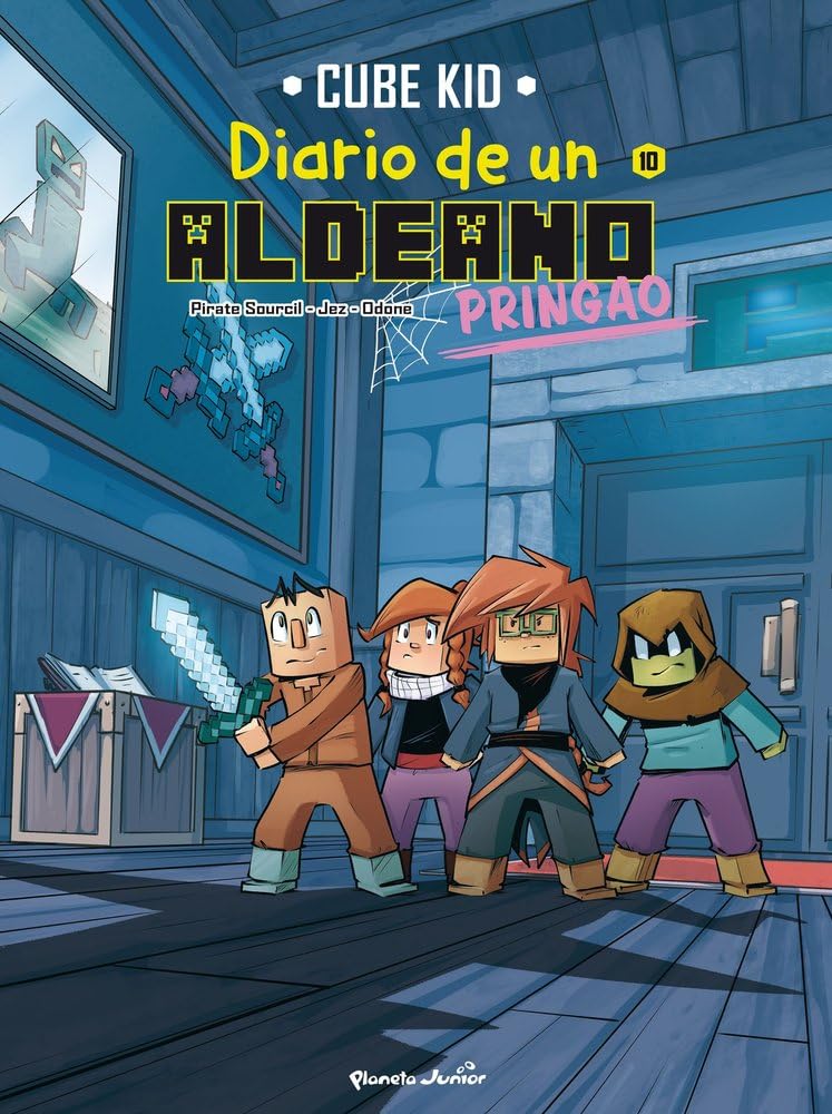 Minecraft. Diario de un aldeano pringao. Cómic 10: El evocador misterioso cover image