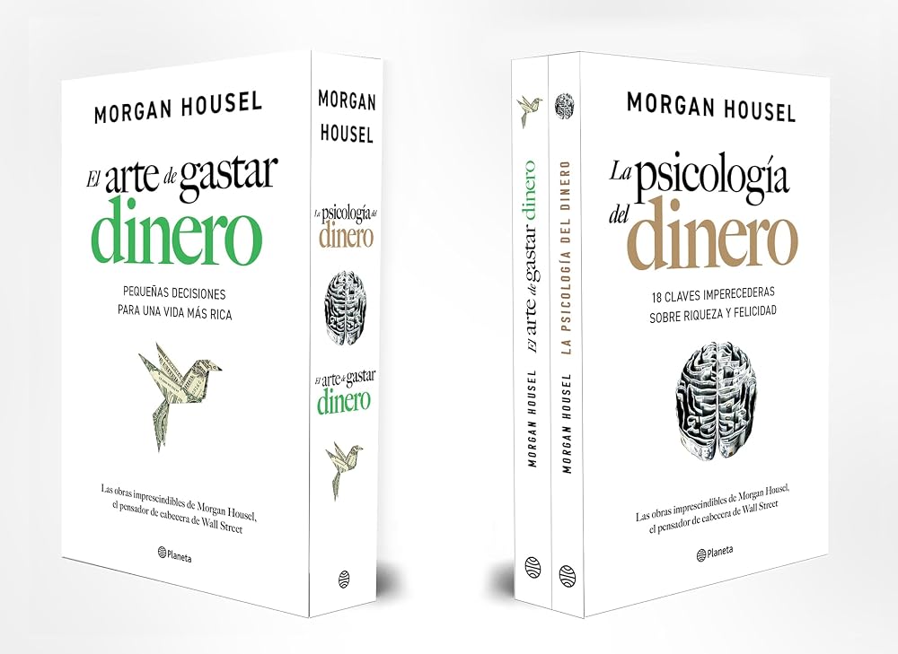 Estuche Morgan Housel: La psicología del dinero y El arte de gastar dinero: (La psicología del dinero / El arte de gastar dinero) (No Ficción) cover image