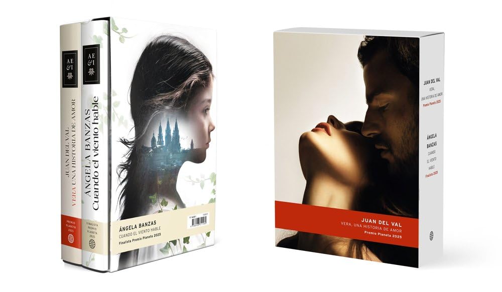 Estuche Premio Planeta 2025: Vera, una historia de amor + Cuando el viento hable (Autores Españoles e Iberoamericanos) cover image