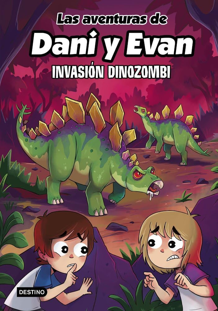 Las aventuras de Dani y Evan 14. Invasión dinozombi (Jóvenes influencers) cover image