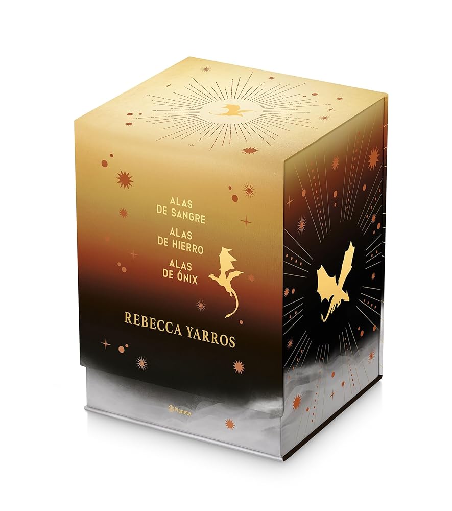 Estuche premium Serie Empíreo: (Alas de sangre + Alas de hierro + Alas de ónix) (Planeta Internacional) cover image