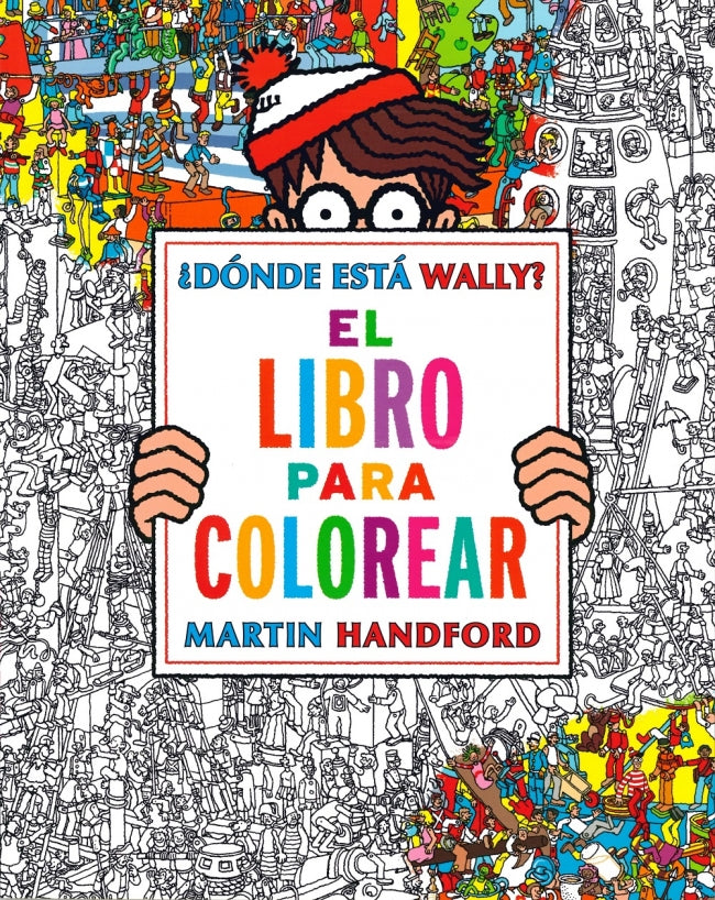 ¿Dónde está Wally? - El libro para colorear
