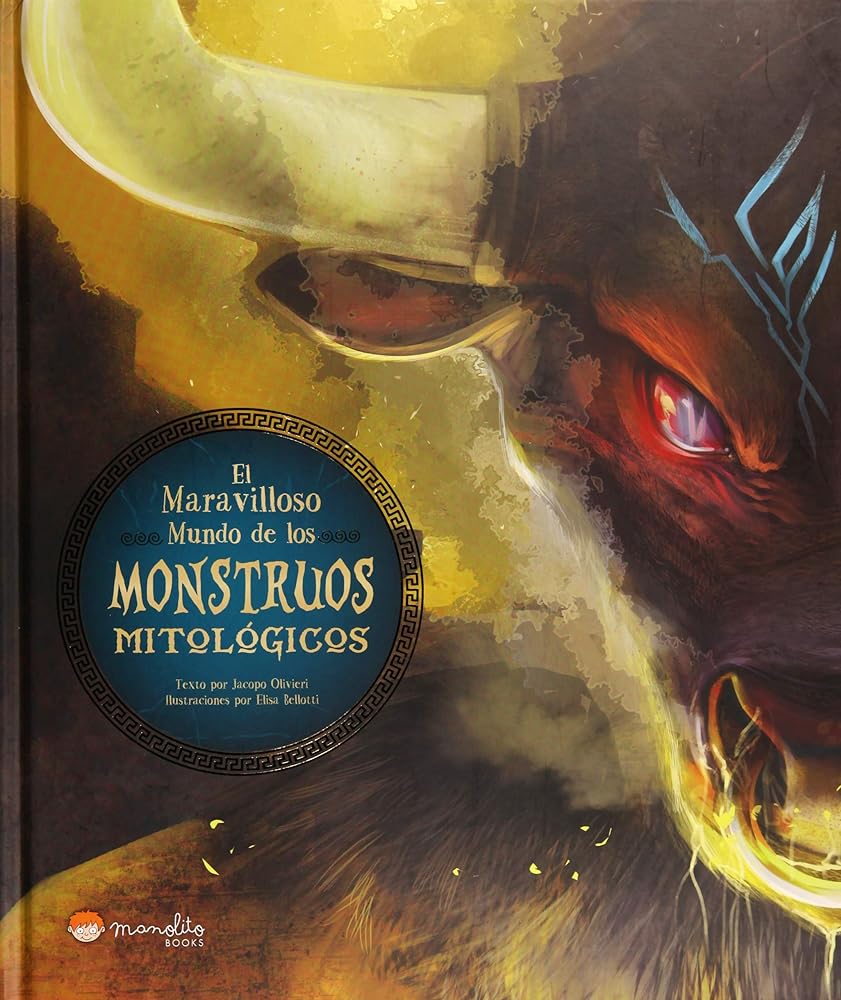 Libros Ilustrados. Maravilloso Mundo De Los Monstruos Mitológicos. Edic. ilustrado (Español)