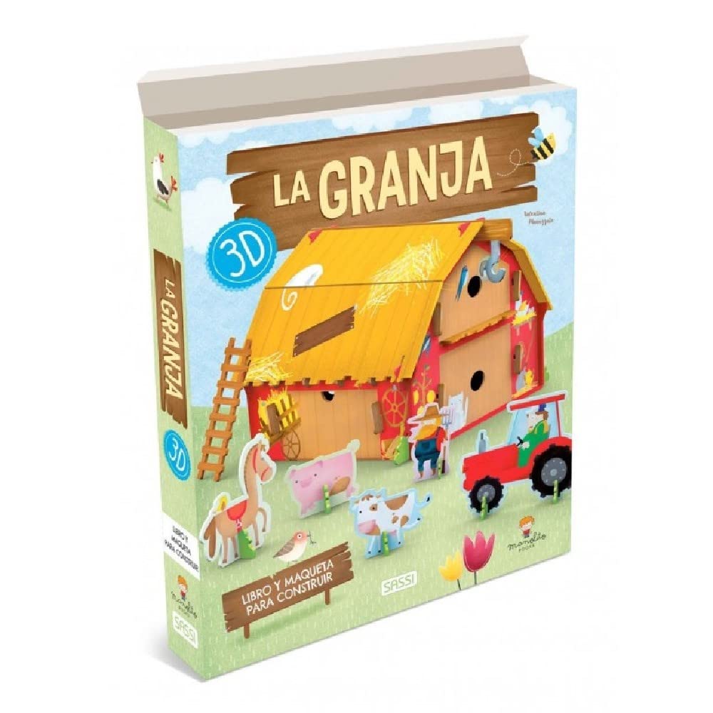 Carton 3D. La granja - 3D. Edic. ilustrado (Español)