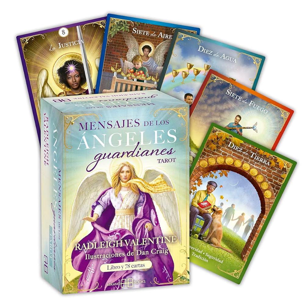 Mensajes de los Ángeles guardianes Tarot: Libro y 78 cartas. ( ) cover image