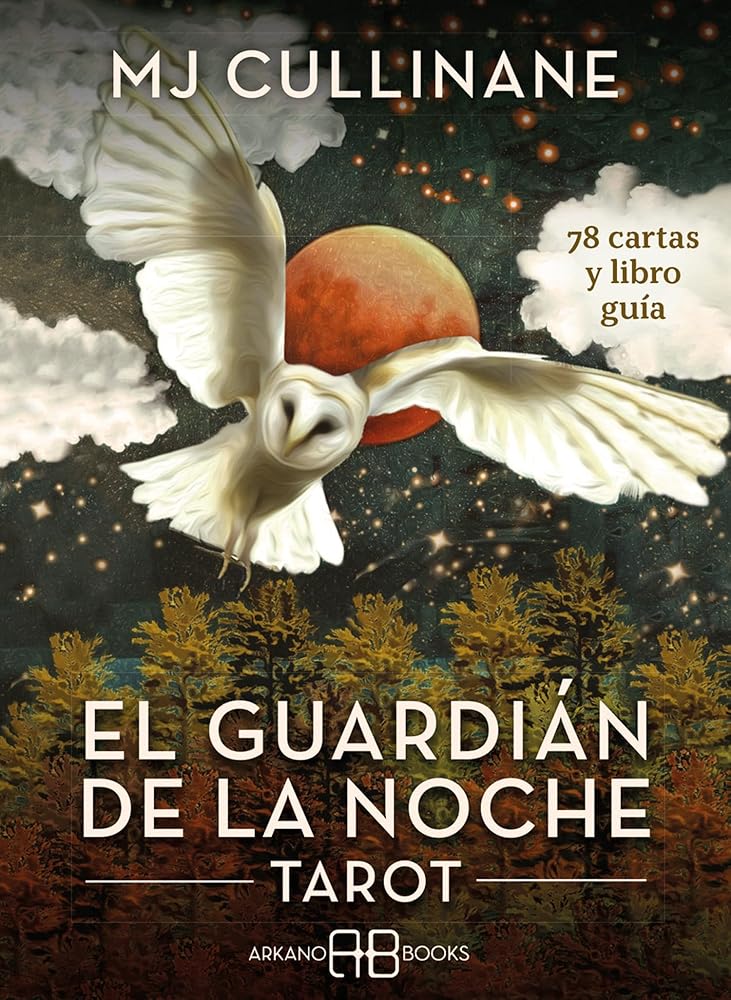 El guardián de la noche. Tarot: 78 cartas y libro guía. cover image