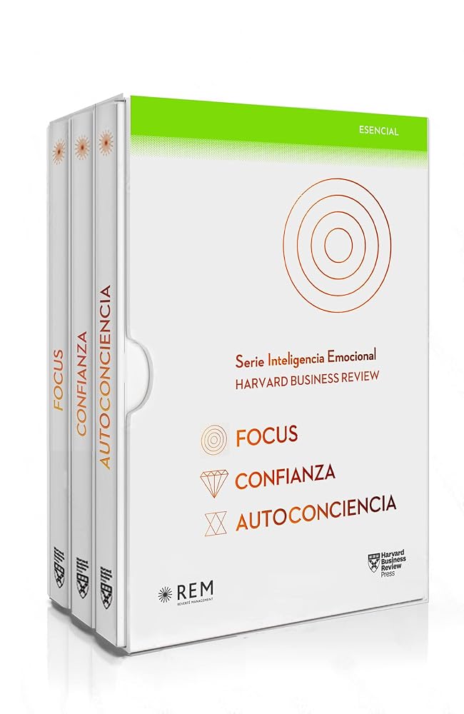 Serie Inteligencia Emocional. Autoconciencia,Confianza, Focus (Estuche): Serie Inteligencia Emocional HBR. Estuche 3 Vols.: Focus, Confianza y Autoconciencia cover image