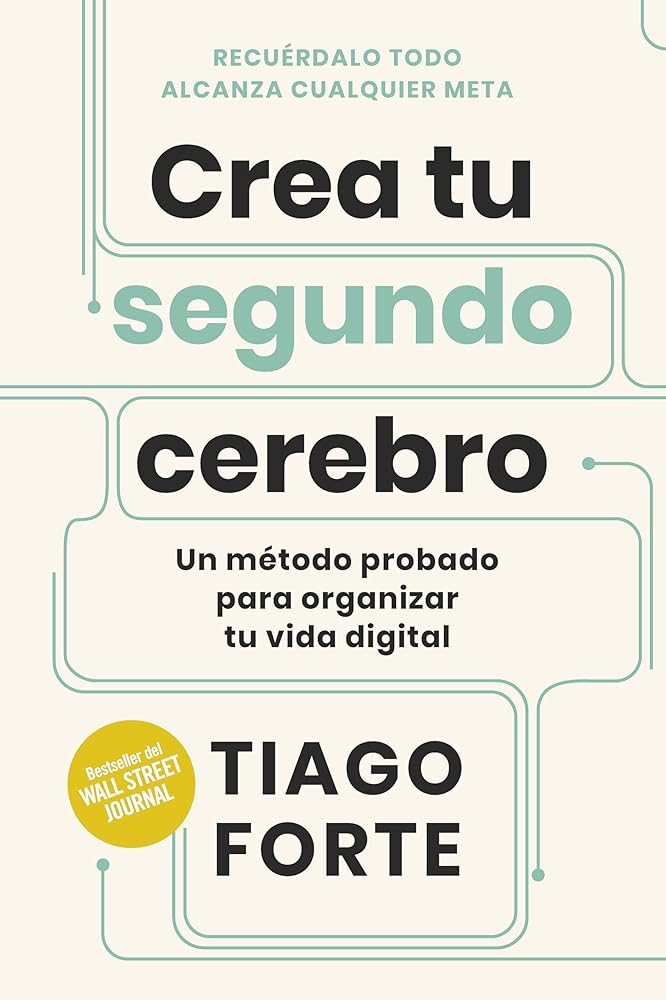 Crea tu segundo cerebro: Un método probado para organizar tu vida digital (SIN COLECCION) cover image