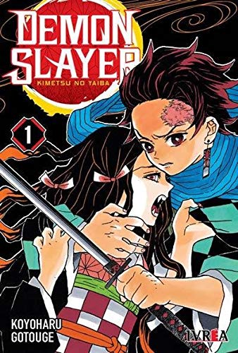 demon slayer 1 gotouge koyoharu libro