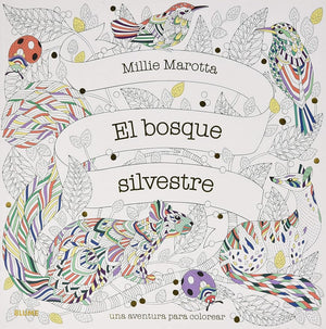 El Bosque Silvestre: Una aventura para colorear (NATURART) cover image