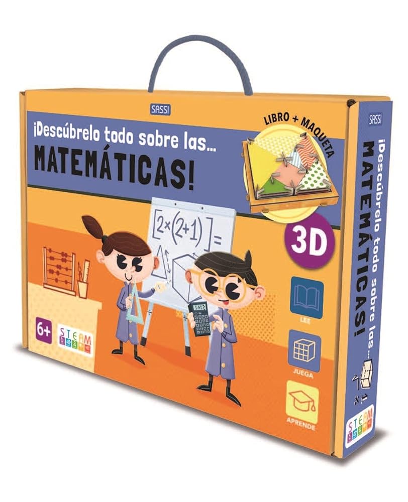 Steam. ¡Descúbrelo todo sobre las... matemáticas !. Edic. ilustrado (Español)