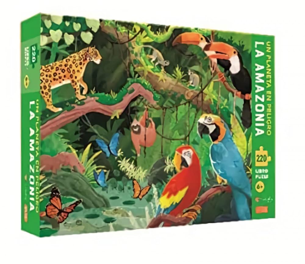 Amazonas. 220 piezas. Con puzzle. Edic. lustrado (español)