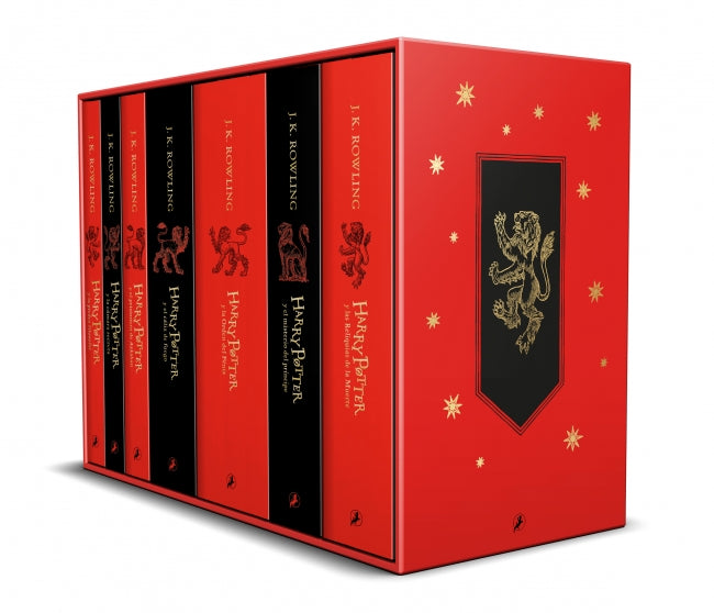 Estuche Harry Potter Gryffindor (Harry Potter [ediciones de las casas de Hogwarts] 1-7)
