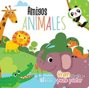 Amigos Animales (Gran Puzle Póster)