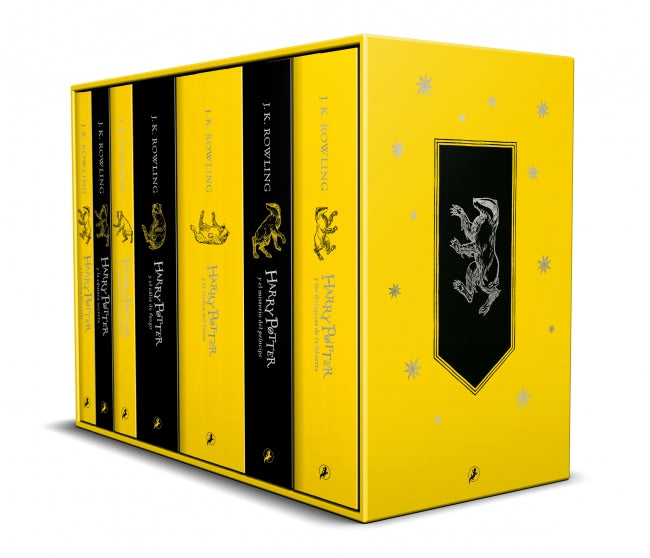 Estuche Harry Potter Hufflepuff (Harry Potter [ediciones de las casas de Hogwarts] 1-7)