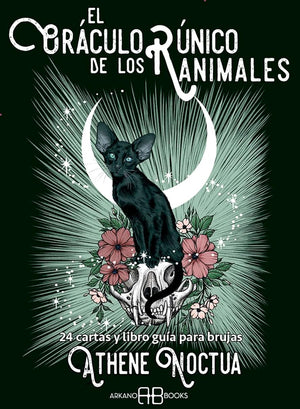 El Oráculo rúnico de los animales: 24 caartas y libro guía para las brujas.: 24 cartas y libro guía para brujas (ADIVINACION-TAROT-JUEGOS)