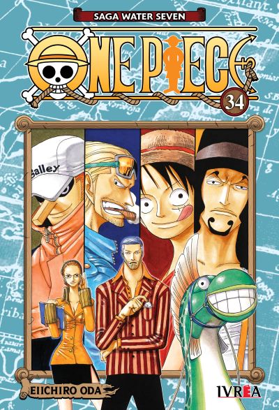One Piece, Volumen 34: La capital del agua, Water Seven (Saga Water Seven - One Piece, #34) cover image