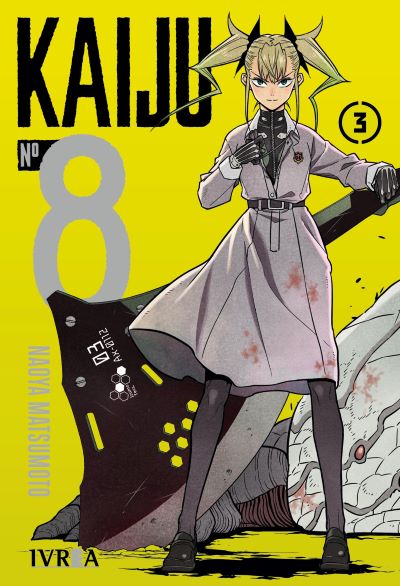 Kaiju No. 8, vol. 3 (Kaiju Nº8, vol. 3) cover image