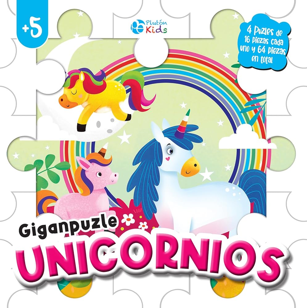 Giganpuzle: Unicornios cover image