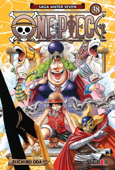 One Piece, Volumen 38: Rocket-Man!! (Saga Water Seven - One Piece, #38) cover image