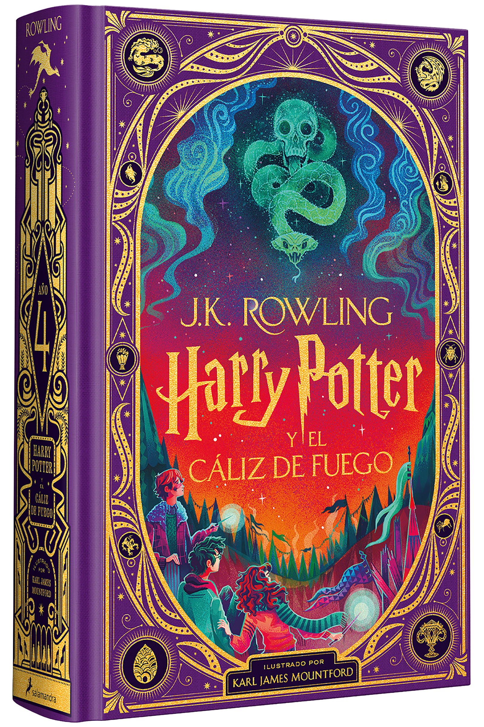 Harry Potter y el cáliz de fuego (Harry Potter [ediciones ilustradas interactivas] 4)