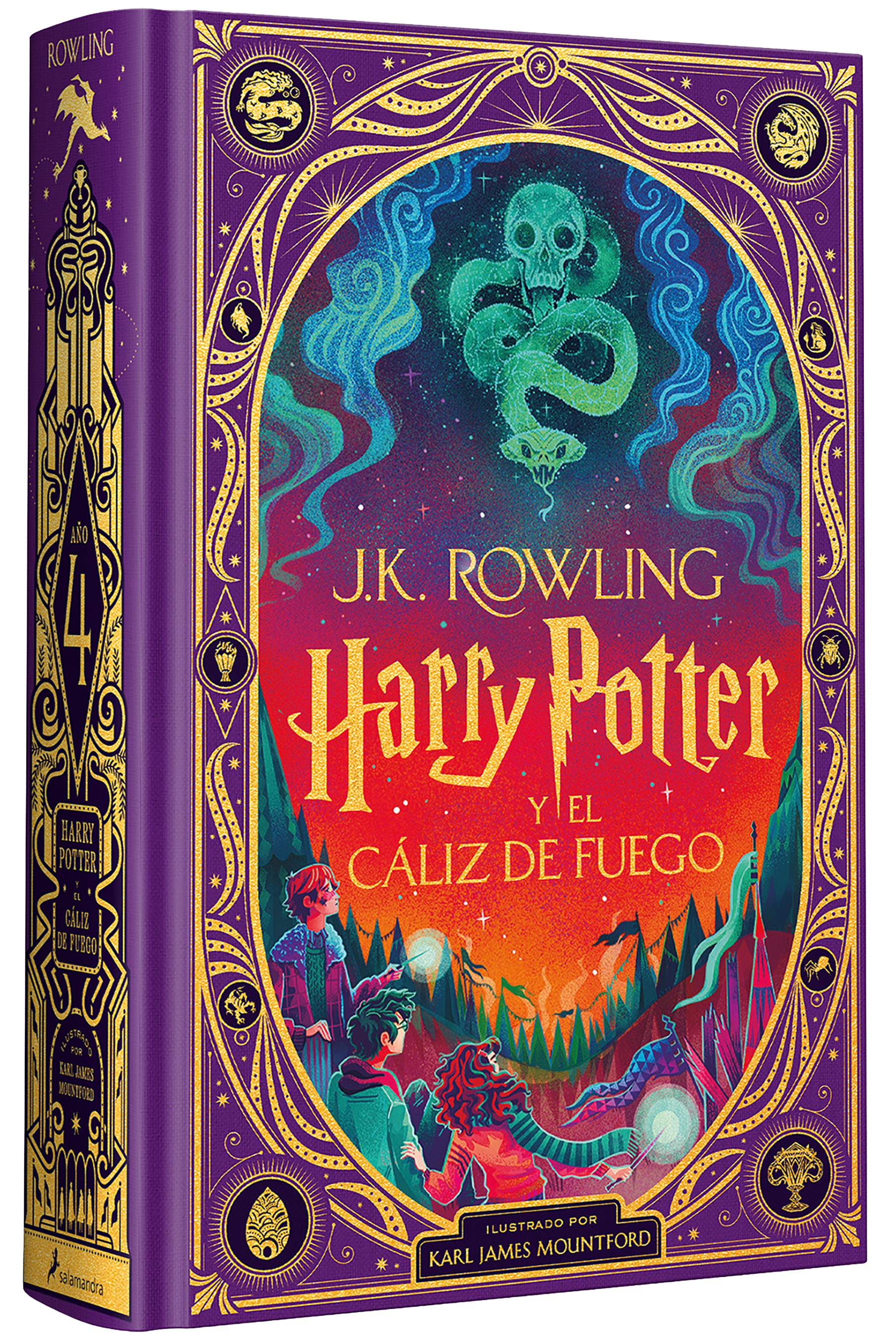 Harry Potter y el cáliz de fuego (Harry Potter [ediciones ilustradas interactivas] 4)