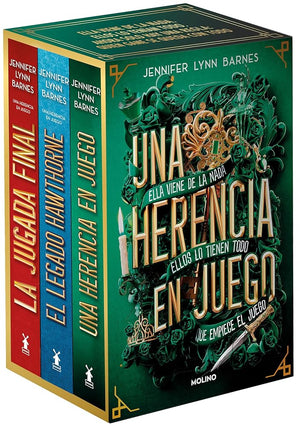 Una herencia en juego (estuche con: Una herencia en juego | El legado Hawthorne | La jugada final) (Una herencia en juego) (Universo Una herencia en juego)