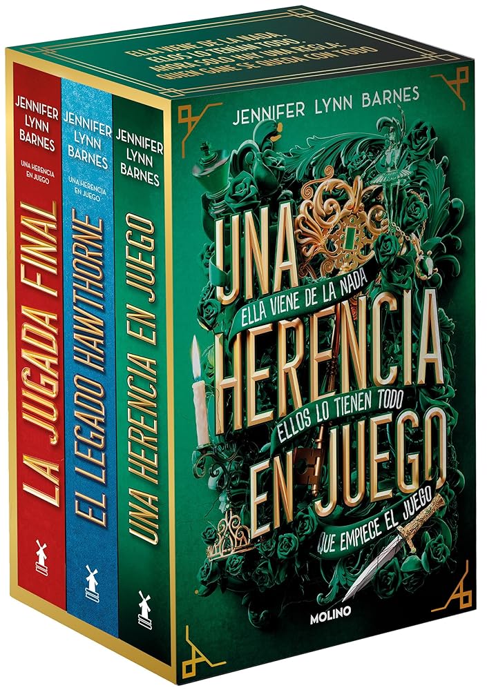 Una herencia en juego (estuche con: Una herencia en juego | El legado Hawthorne | La jugada final) (Una herencia en juego) (Universo Una herencia en juego) cover image