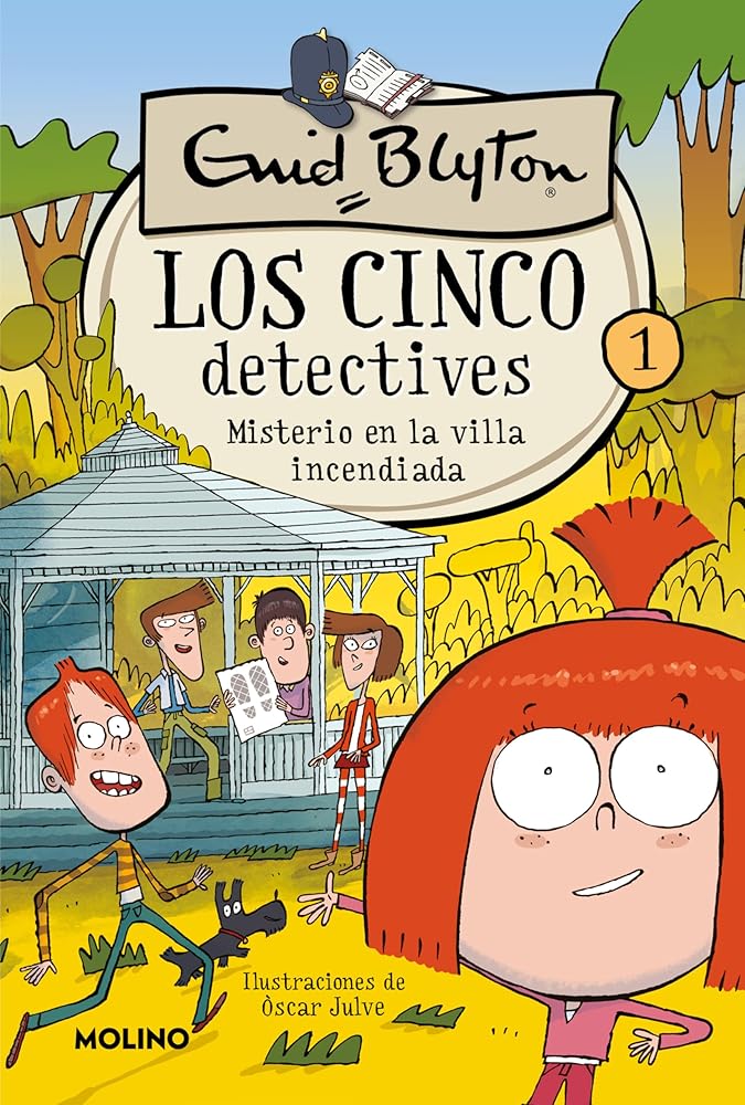 Los cinco detectives 1 - Misterio en la villa incendiada (Inolvidables) cover image