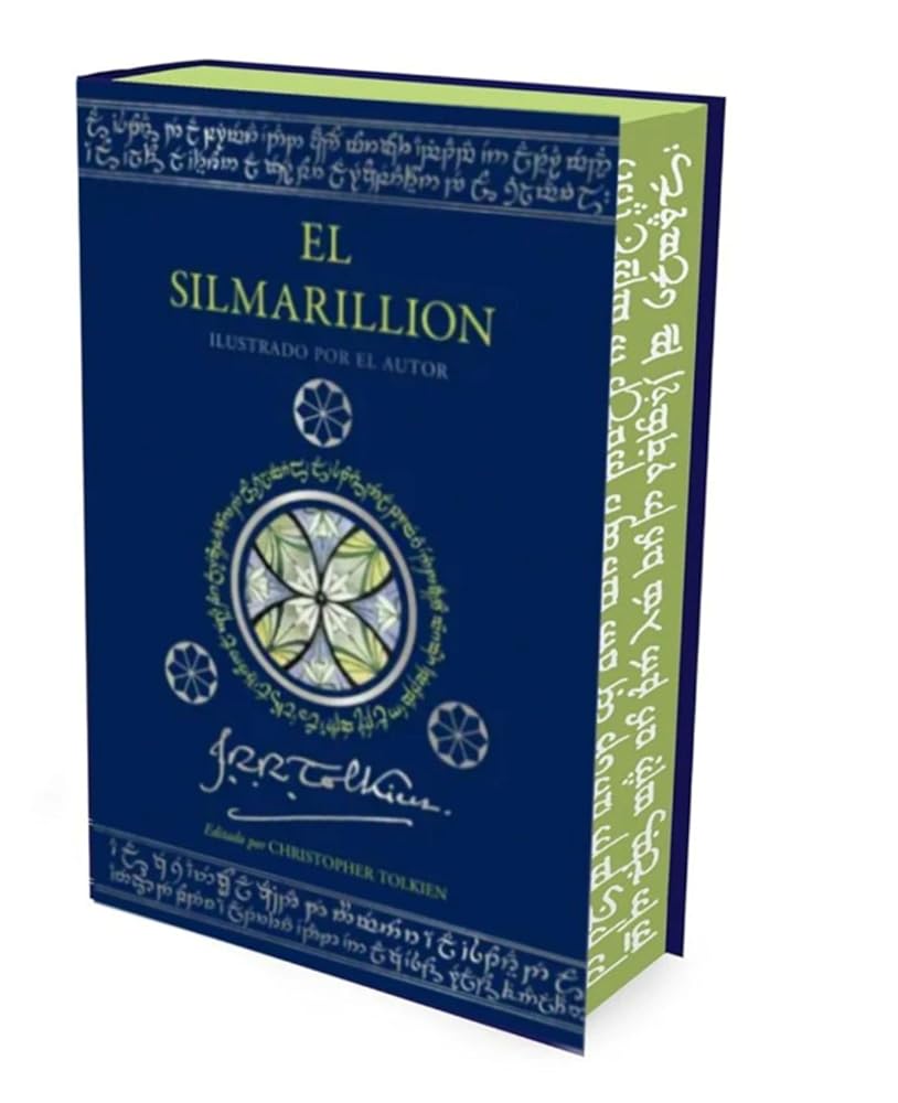 El Silmarillion. Edición ilustrada por el autor (cantos tintados) (Biblioteca J. R. R. Tolkien) cover image