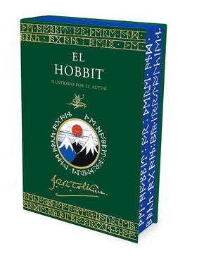 El hobbit. Edición ilustrada por el autor (cantos tintados) (Biblioteca J. R. R. Tolkien)