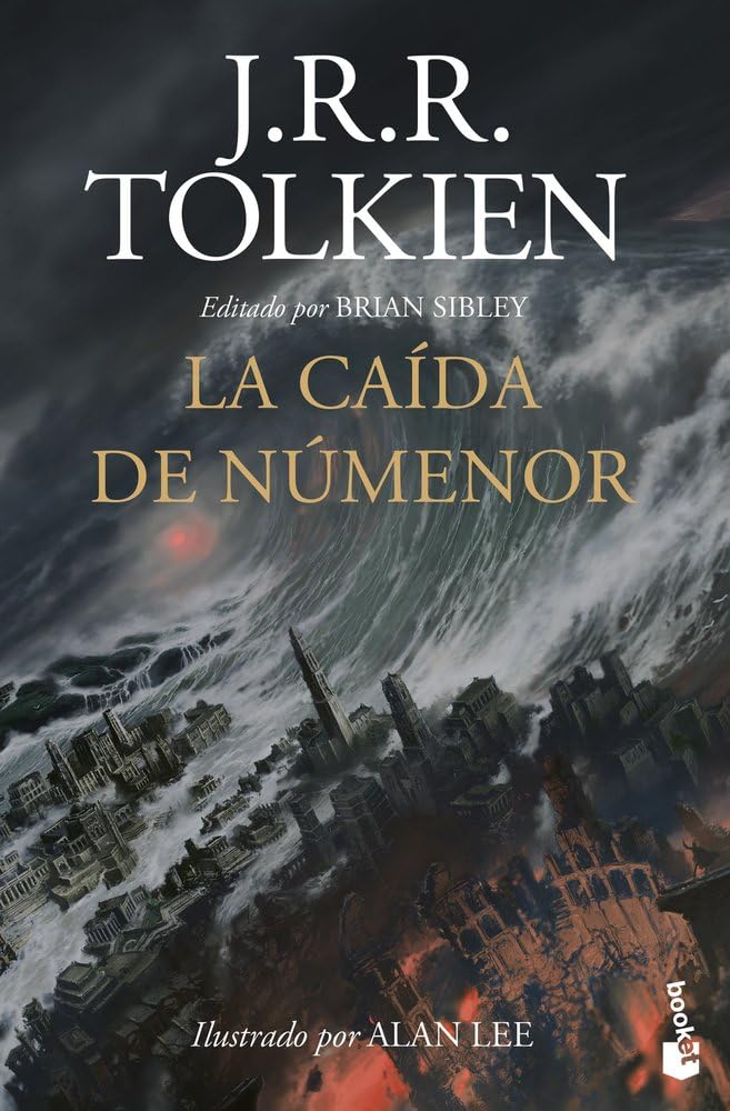 La Caída de Númenor (Biblioteca J.R.R. Tolkien) cover image