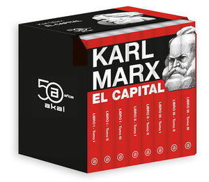 El Capital (Estuche Obra Completa): Crítica de la economía política: 13 (50 Aniversario Akal)