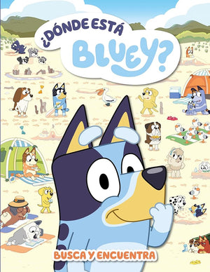 Bluey. Actividades - ¿Dónde está Bluey? (edición en español): Busca y encuentra (Pequeñas manitas)