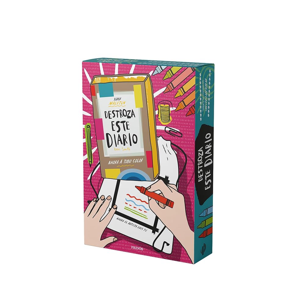 Súper maletín Destroza este diario. Ahora a todo color (Libros Singulares) cover image