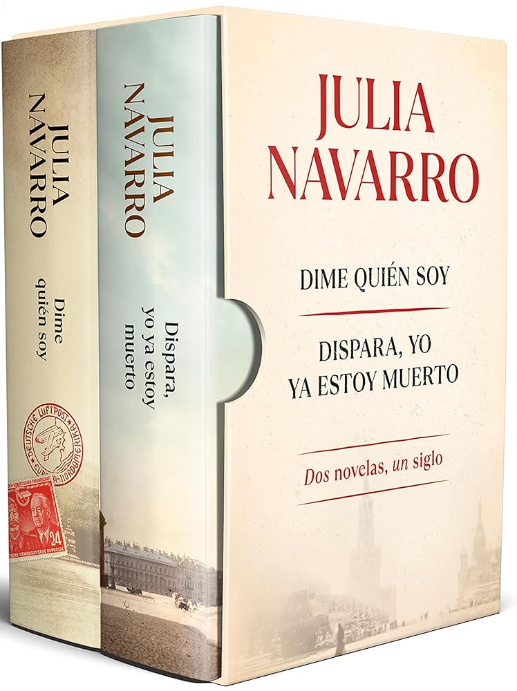 Estuche Julia Navarro (contiene: Dime quién soy | Dispara, yo ya estoy muerto) cover image