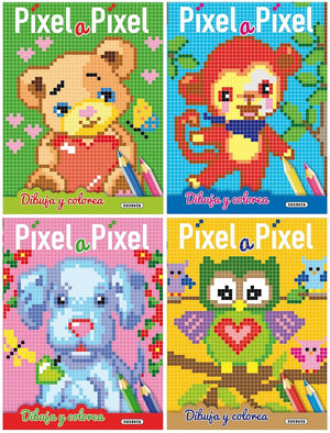 Pixel a pixel (4 títulos) (Píxel a píxel)