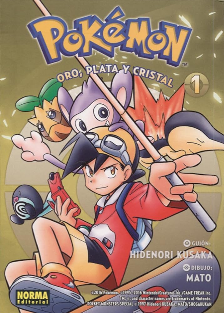 POKEMON 05. ORO,PLATA Y CRISTAL 01 (SIN COLECCION)