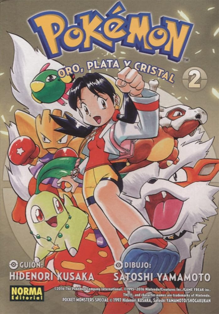 POKEMON 06. ORO,PLATA Y CRISTAL 02 (SIN COLECCION)