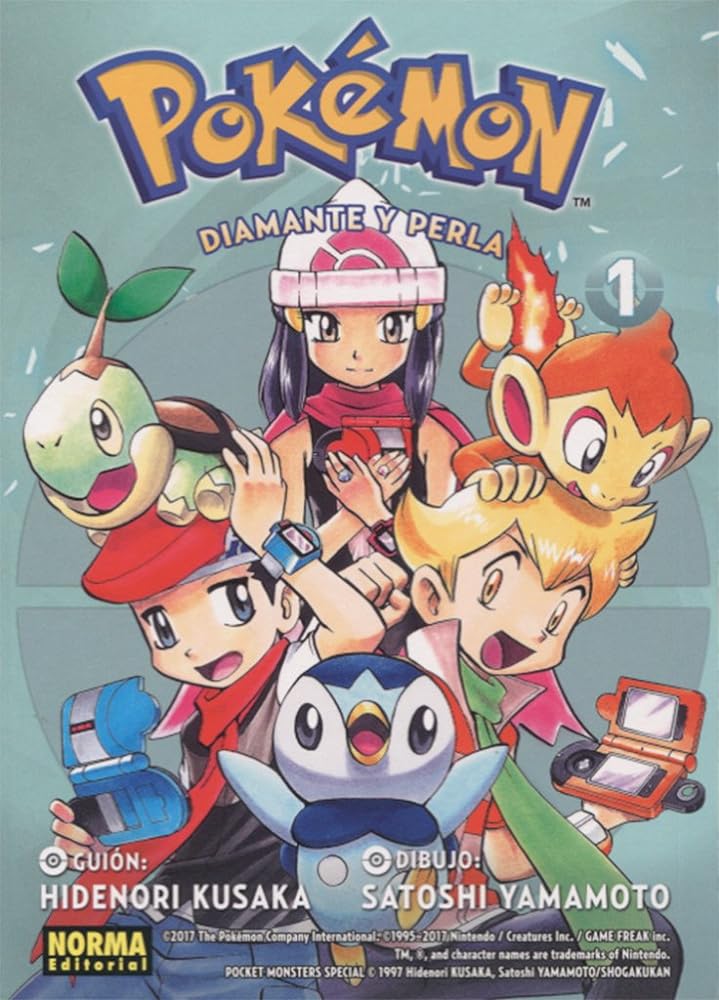 POKEMON 17. DIAMANTE Y PERLA 01 (MANGA)