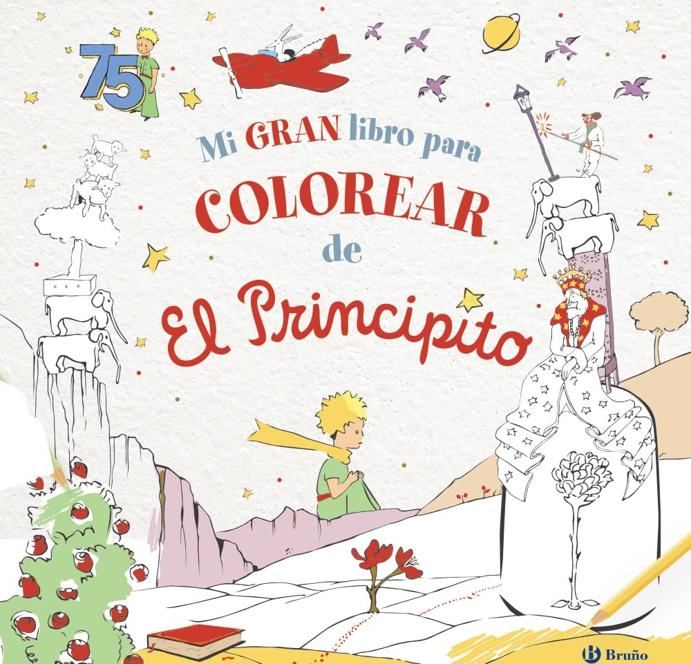 Mi libro para colorear de El Principito (Castellano - A PARTIR DE 3 AÑOS - PERSONAJES - El Principito)