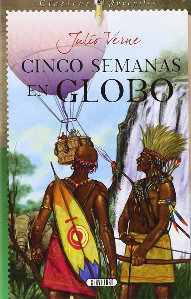 Cinco semanas en globo (CLASICOS JUVENILES) cover image