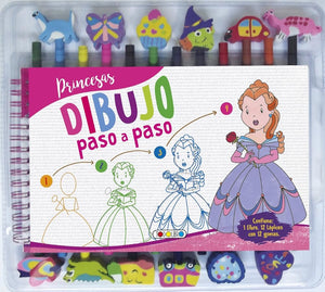 Princesas, dibujo paso a paso