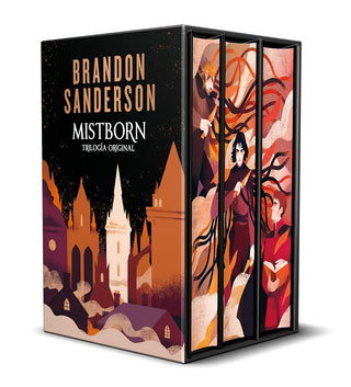 Mistborn - Trilogía original (edición limitada especial estuche): (contiene: Nacidos de la Bruma | El Pozo de la Ascensión | El Héroe de las Eras): 1;2;3 (Campaña edición con cantos tintados) cover image